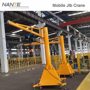 [Hot Item] 5ton Mobile Movable Jib Cranes with Chain Hoist