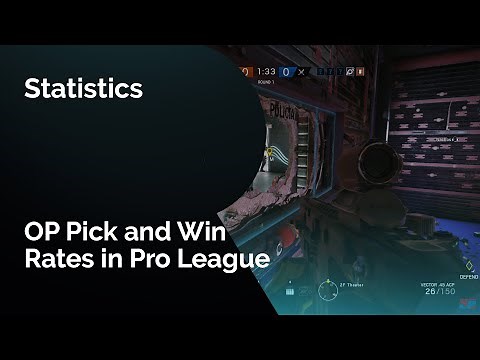 Operator Pick and Win Rates in Pro League - Visualized and Explained