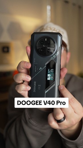 DOOGEE V40 Pro: Innovative Smartphone with Back Screen