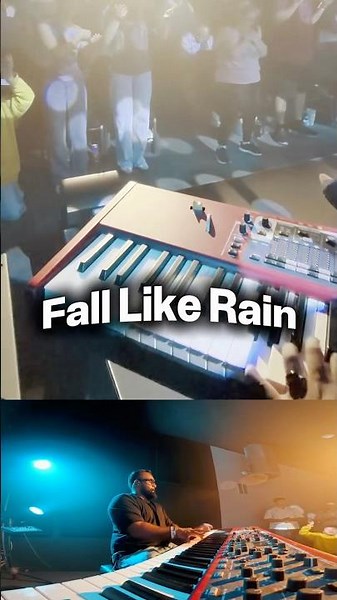 Fall Like Rain | Keys + POV Cam | In Ear Mix 🎹