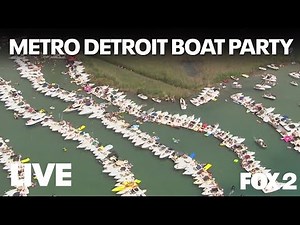 Jobbie Nooner 2026: LIVE over Lake St. Clair boat party