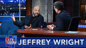 16K views · 468 reactions | In the second part of his interview, Jeffrey Wright talks about America’s political divide in the time period where his new docuseries, “Lincoln’s Dilemma,” takes place. Watch Jeffrey in “Lincoln's Dilemma” which premieres on February 18th on Apple TV+. | The Late Show with Stephen Colbert | Facebook