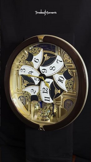 Seiko QXM541BRH "2014 Special Collector's Edition" Melodies in Motion Musical Karakuri Clock