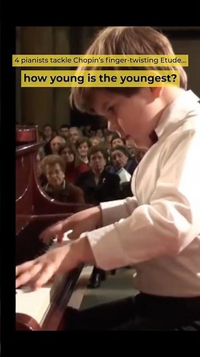 The youngest pianist ever to play Chopin’s finger-twisting etude