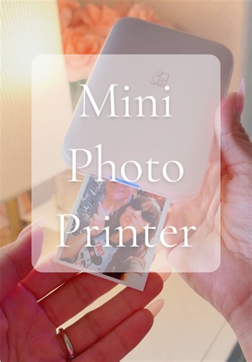 Print Your Favorite Photos Anytime with Mini Photo Printer