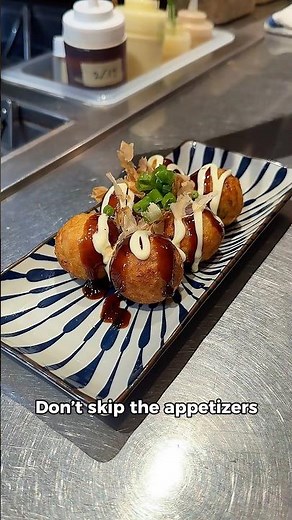 Takoyaki appetizer #currydo