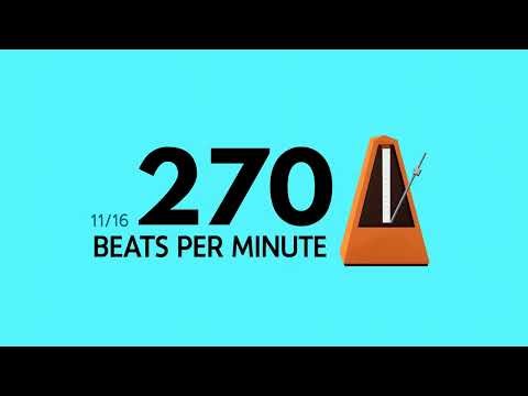 270 BPM 11/16 Metronome