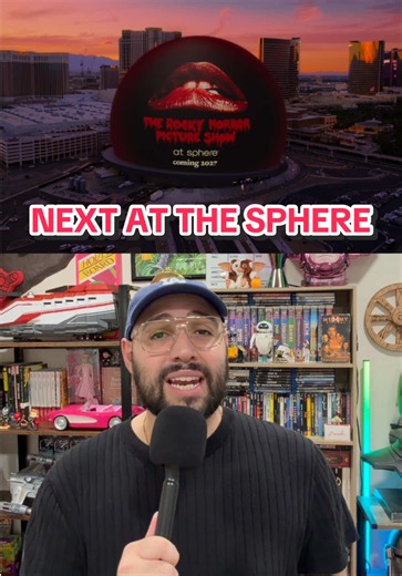 Rocky Horror Picture Show is coming to the Sphere…well kinda. #thesphere #movie #wizardofoz #ai #rockyhorrorpictureshow