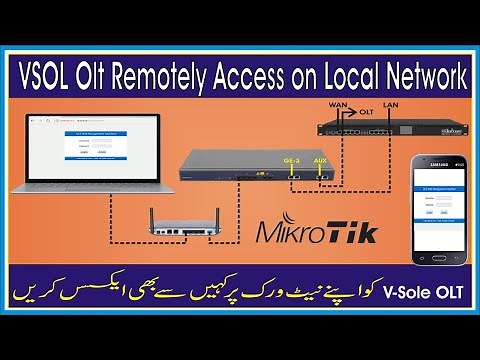 VSOL Olt Remotely Access on Local Network | How to Access VSOL OLT on Client Router