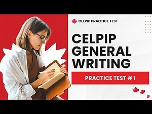 CELPIP General Writing Task 1 & 2 Mock Test with Answers (Test #1)