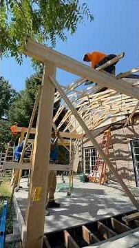 Building a covered patio