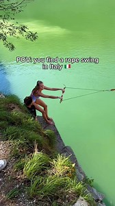 95K views · 770 reactions | biggest rope swing in Italy 﫣 17m high! | Kimberley | Facebook