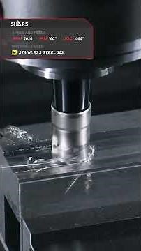 Milling Stainless Steel | Shars - 4 Flute Indexable Milling Cutting Head ENMX Insert