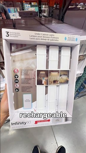 New Costco DIY Home Find! Rechargeable Cabinet Lights!#costco #diyprojects