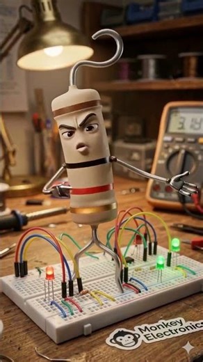 What is a RESISTOR used for? 🛑⚡ (The electric brake)