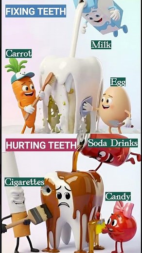 Good vs Bad for Teeth: What Happens to Your Enamel? 🥕🍬