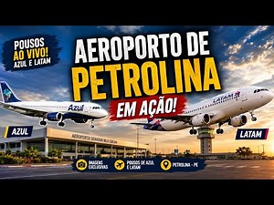 Petrolina Airport in ACTION! Incredible landings by Azul and LATAM ✈️