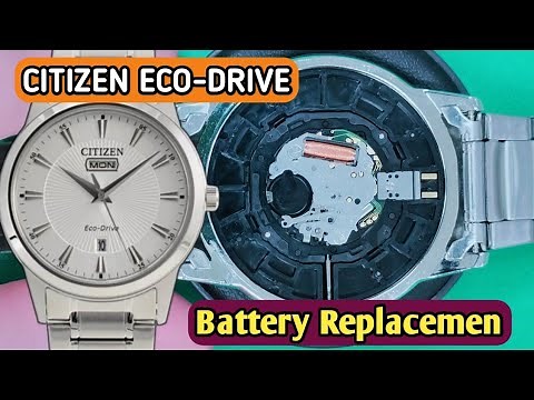 How to replace the battery on your Citizen Eco-drive watch | Citizen J800