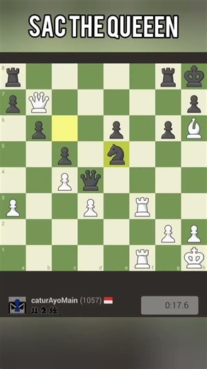 sac the queen #chess