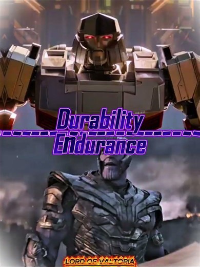 Megatron vs Thanos #vsedit #transformers #tfone #mcu #thanos #megatron #marvel