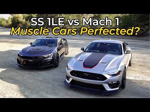 Chevrolet Camaro SS 1LE vs Ford Mustang Mach 1 - Head to Head Review!