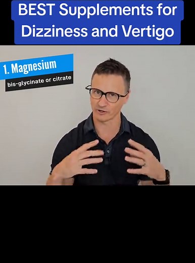 BEST Supplements for Dizziness and Vertigo #dizziness #vertigo #dizzy #painrelief