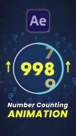 Slider Control After Effects | Animating Numbers Counting #tutorial #aftereffects #slider