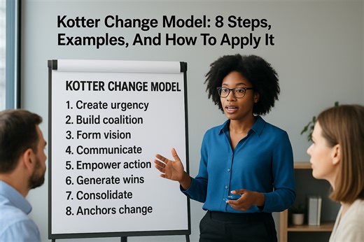 Kotter Change Model: 8 Steps, Examples, And How To Apply It - Concentrus