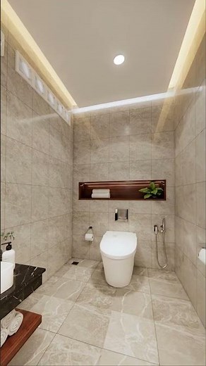 Small Bathroom Makeover | Smart Space Interior Design Walkthrough