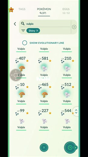 A quick Pokemon event in Pokemon Go from Vulpix...👀 Boom, 27 Vulpix Shinies, and three different ones with a special background😍🥰✨️💪🏻 Only no white Vulpix Shinies with a background sadly.😔🥺 #pokémongo #vulpix #alolanvulpix #shiny #shinyvulpix