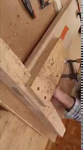 Pegged Mortise and Tenon Joint. @montanabrandtools . . . #mortiseandtenon #mortise #tenon #whiteoak #woodworking #jonpeters | Jon Peters Art & Home