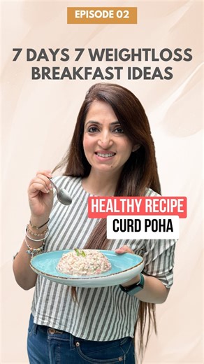 Simrat Kathuria Diet Xperts | Comment if you like poha👇 . Ingredients: 1/4 cup poha 1/2 cup curd 1/2 cucumber grated 1/2 carrot grated 1 tsp grated ginger Salt and... | Instagram