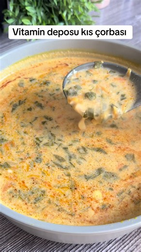 Vitamin Deposu Kış Çorbası Tarifi