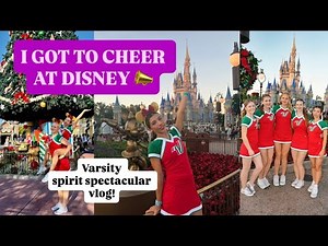 I GOT TO CHEER AT DISNEY | Varsity Spirit Spectacular Vlog