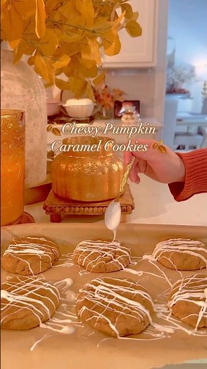 Soft & Chewy Pumpkin Cookies Recipe 🍪🎃 | Easy Fall Baking Ideas