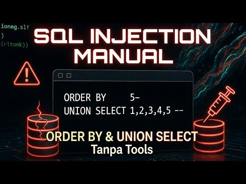 BELAJAR HACKING | SQL INJECTION MANUAL