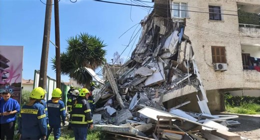 Τραγωδία στην Κύπρο: Στους 2 οι νεκροί μετά την κατάρρευση κτιρίου στη Γερμασόγεια