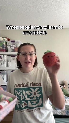 Learn to crochet kits for beginners! #learncrochet #crochetkit