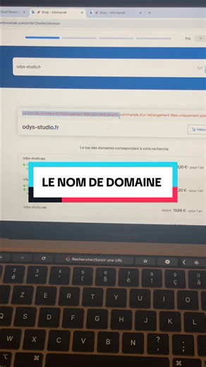 C’est quoi un nom de domaine et comment l’acheter, je t’explique #siteinternet #siteweb #creationsiteinternet #seo