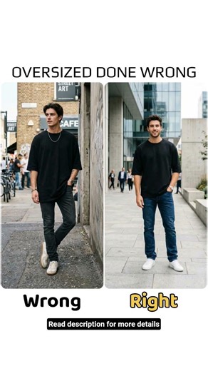 How to Style Oversized T-Shirts (Men’s Style Mistakes)