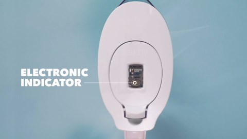 Brita Water Filter Pitcher for Tap and Drinking Water with 1 Standard Filter, Lasts 2 Months, 6-Cup Capacity, BPA Free, Red