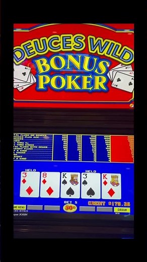 Deuces Wild Poker Strategy