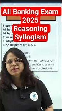 Syllogism Question Practice For Banking Exam Reasoning 2025 | banking exam preparation 2025 | EduTap