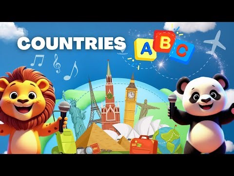 Countries ABC SONG - Children of the world - Around the World