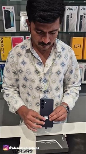 Samsung Galaxy S26 🔥🎉 #smartphone #unboxing #haveri #samsung