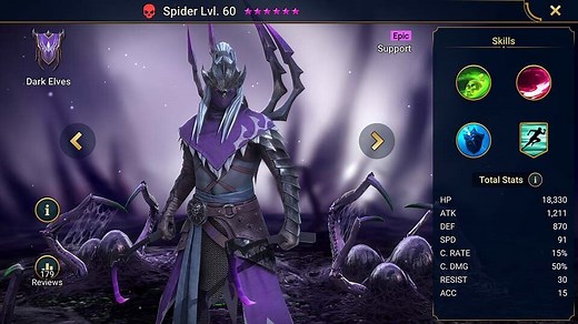 Spider - HellHades - Raid Shadow Legends