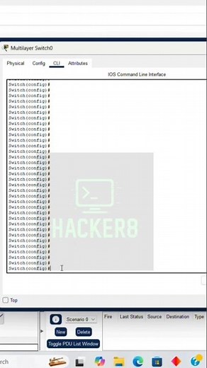 How to Configure Trunk Ports on Cisco Switches | Step-by-Step! #shorts ‪@hacker8-q5f‬ #cisco
