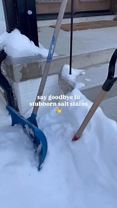 Winter salt stains? Consider them handled 👋🧂 | Home Network