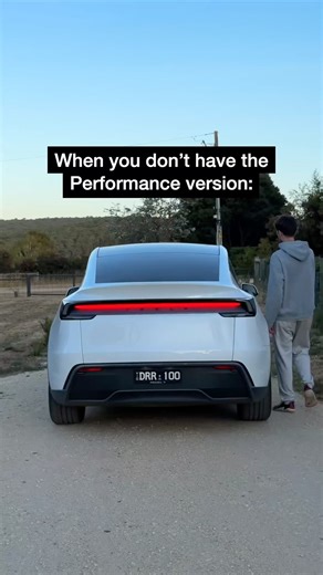 When you don't own a Model Y Performance 😂 #Tesla #teslamodely