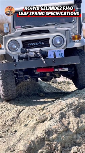 【RC4WD GELANDE2 FJ40】Leaf spring specifications
